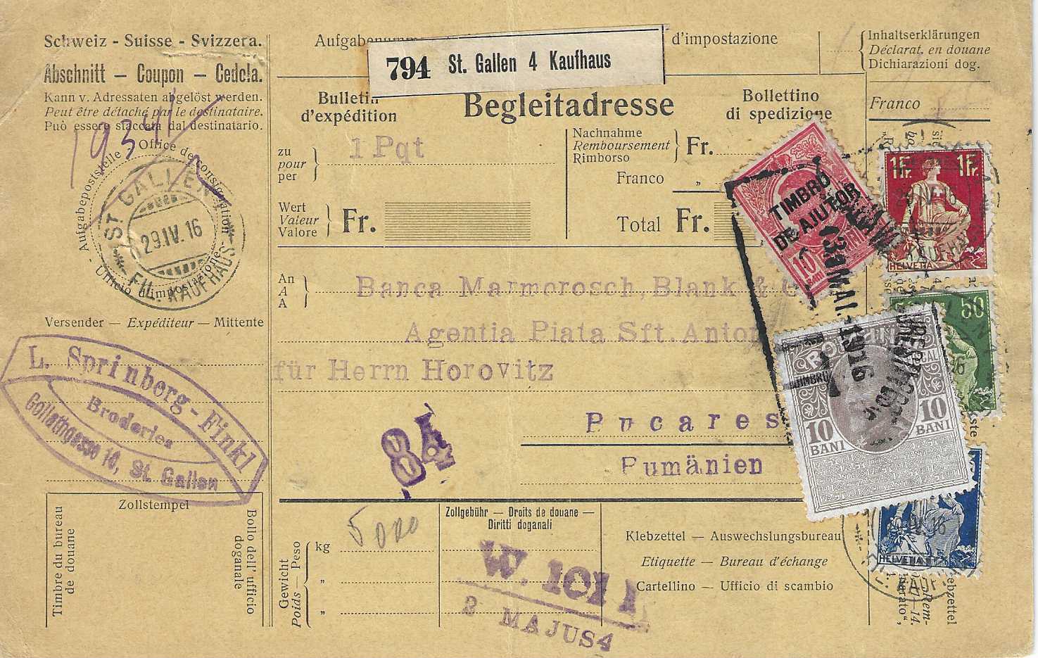 BULLETIN EXPEDITION ROUMANIE